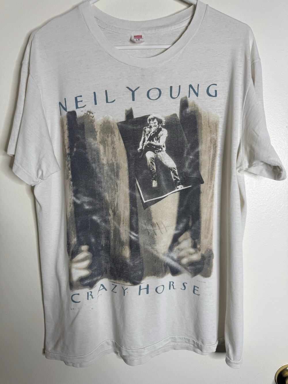 Neil Young & Crazy Horse 1987 North American Tour T-Shirt (L)